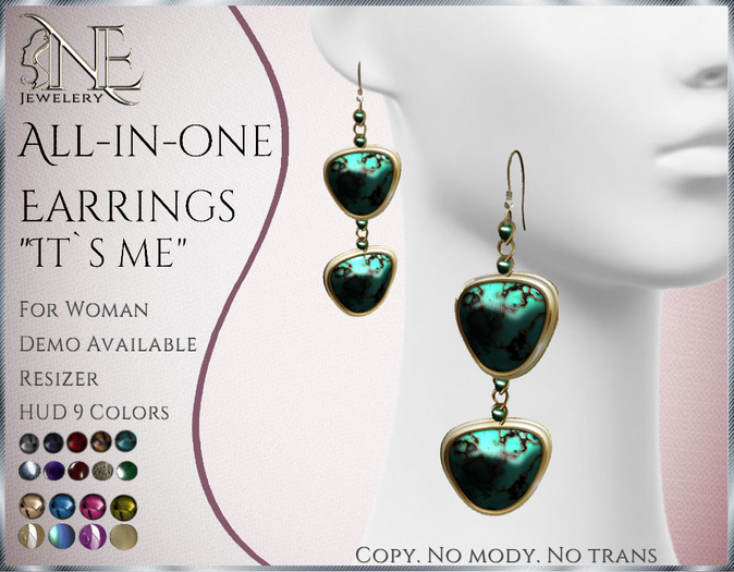 !! NE! Earrings "Its Me" all 