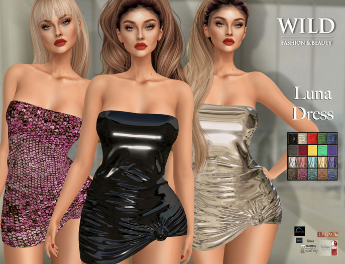 :::WILD:::Fashion Luna Dress