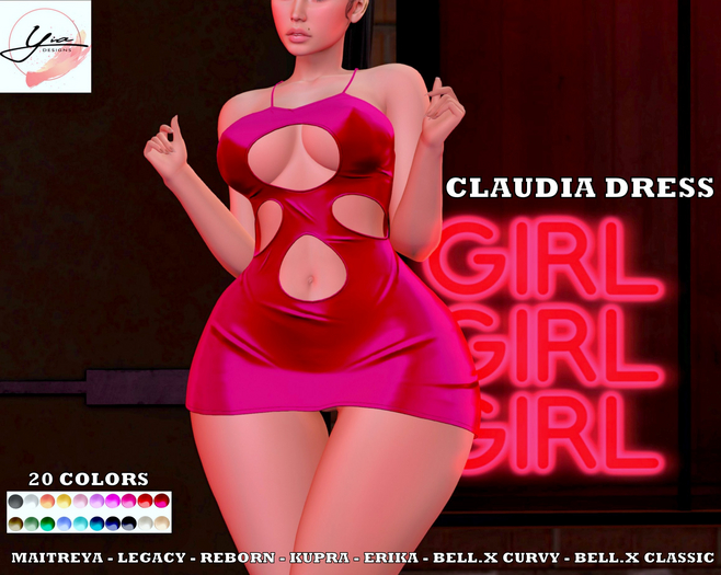 ..YIA.. Claudia Dress Fatpack