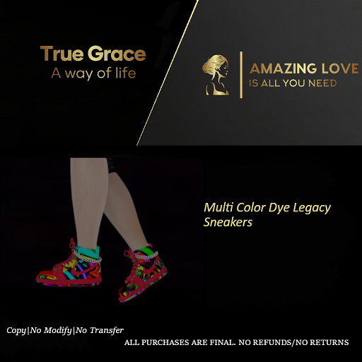 Multi Color dye Legacy sneakers