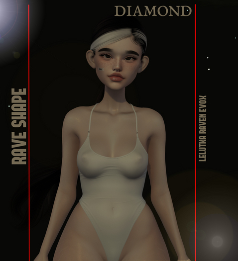 Diamond. Rave Shape /  Raven Lelutka EvoX