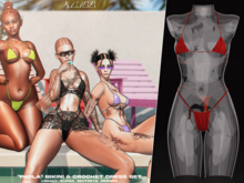 #Klubb "Paola" Bikini [Cherry]