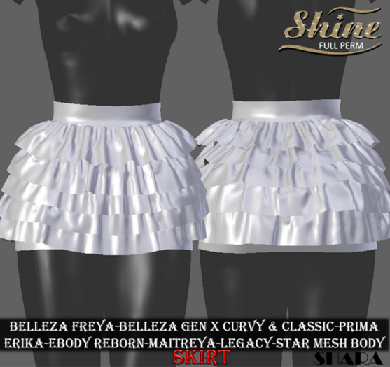 [SHINE FULL PERM]  SKIRT SHARA