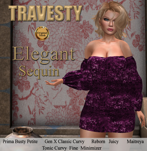 Travesty Elegant Sequin