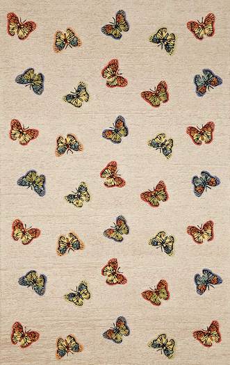 SO Rugs Children and Teens Collection - Scattered Butterfly
