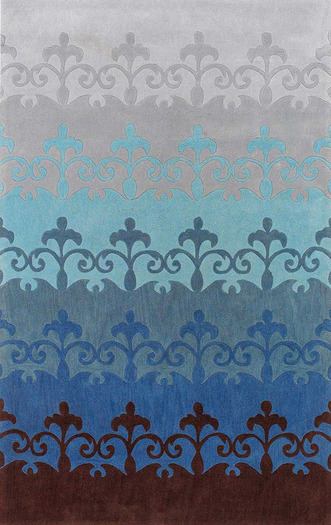 SO Rugs Children and Teens Collection - Seventeen Blue
