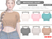 Addams "Mackenzi" Crop Top #DEMO