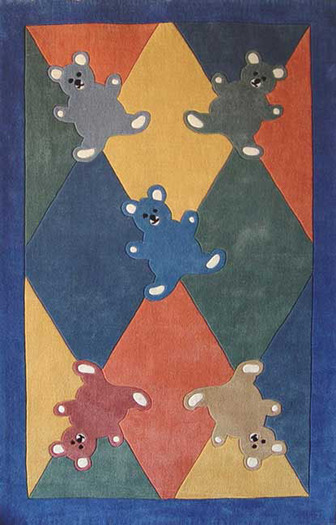 SO Rugs Children and Teens Collection - Teddy Bears