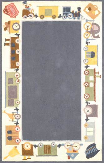 SO Rugs Children and Teens Collection - Trains