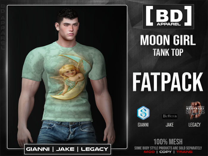 [BD] Apparel | Moon Girl  - FATPACK
