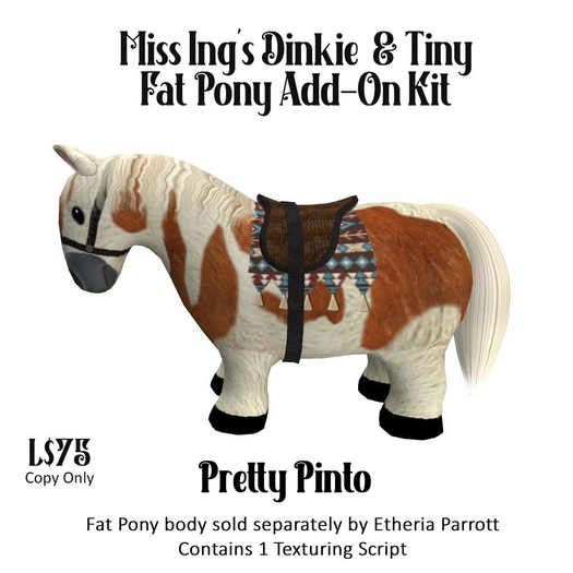 Miss Ing's Fat Pony Add-On Kit Pretty Pinto