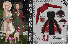 - MicRo - Outfit Isabel Black Red