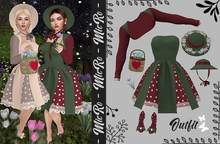 - MicRo - Outfit Isabel Khaki Bordeaux