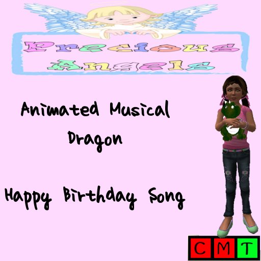 Musical dragon Happy Birthday Song