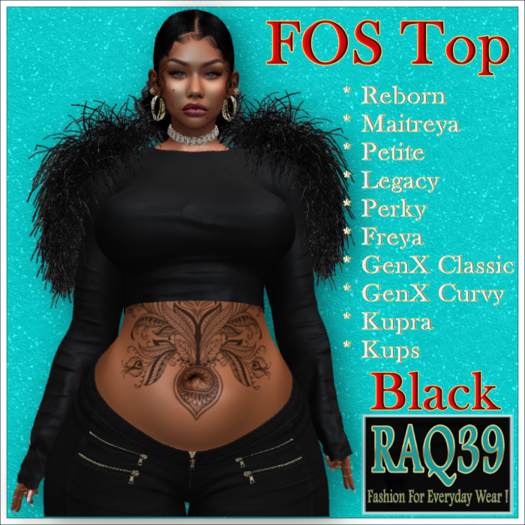 [R39] FOS Top-Black