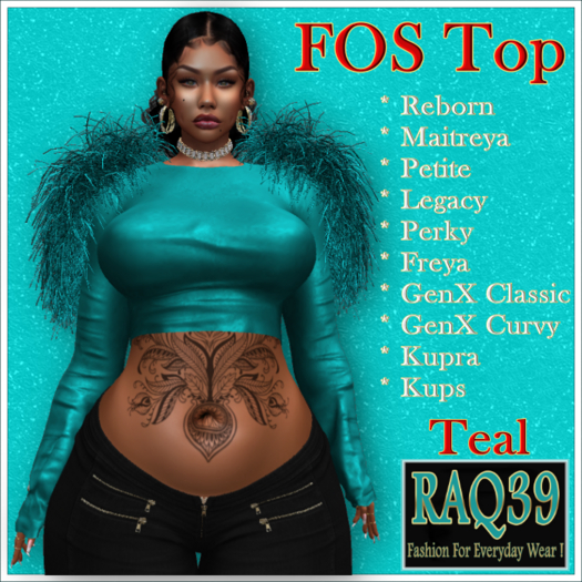 [R39] FOS Top-Teal