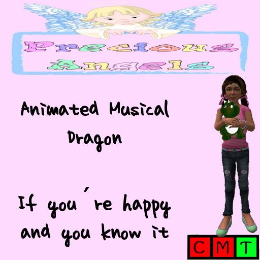 Musical dragon If you're happy