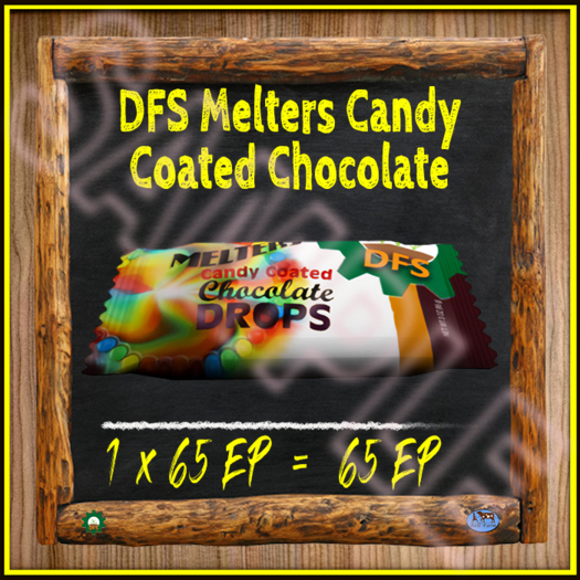 TEXTURE - DFS Melters Candy Coated Chocolate (Full Perm)