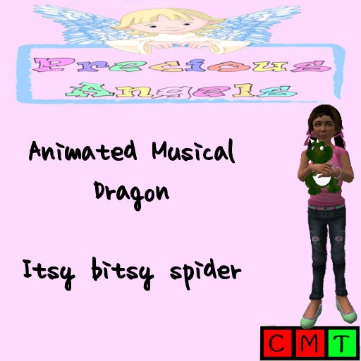 Musical dragon Itsy bitsy spider