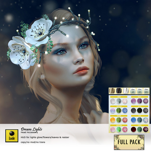 *LODE* Head Accessory - Dream Lights [Full Pack]