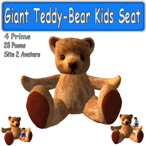 Giant  Teddy Bear  Seat