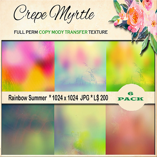 Crepe Myrtle Rainbow Summer