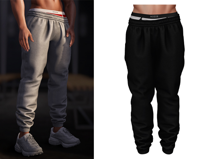 Mossu - Felix Joggers - Black 