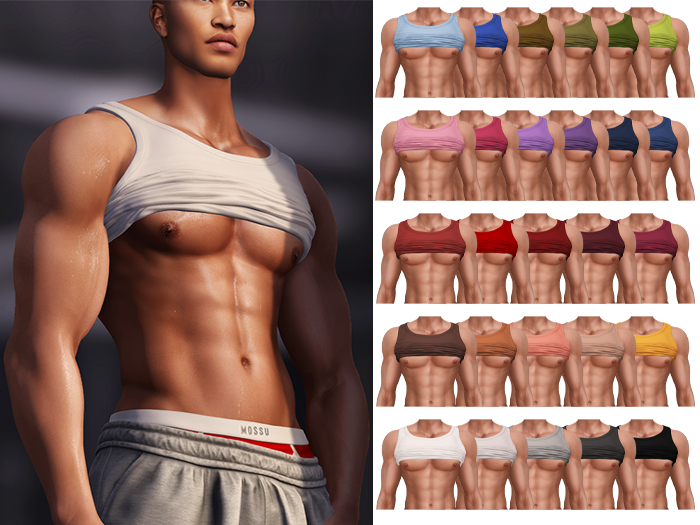 Mossu - Felix Tank Top - Fatpack