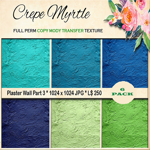 Crepe Myrtle Plaster Wall Part 3