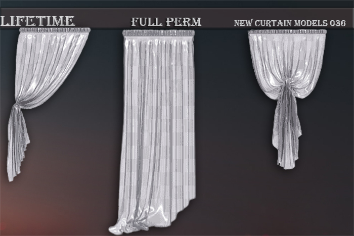 LIFETIME Full Perm Curtain Models 036