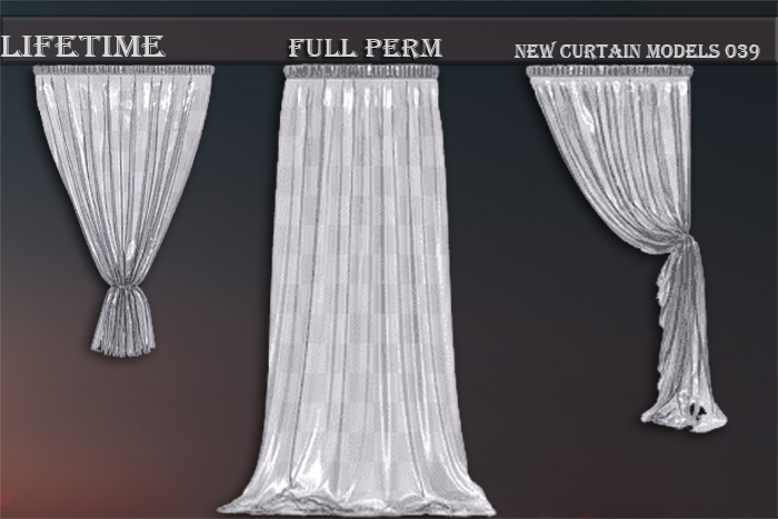 LIFETIME Full Perm Curtain Models 039