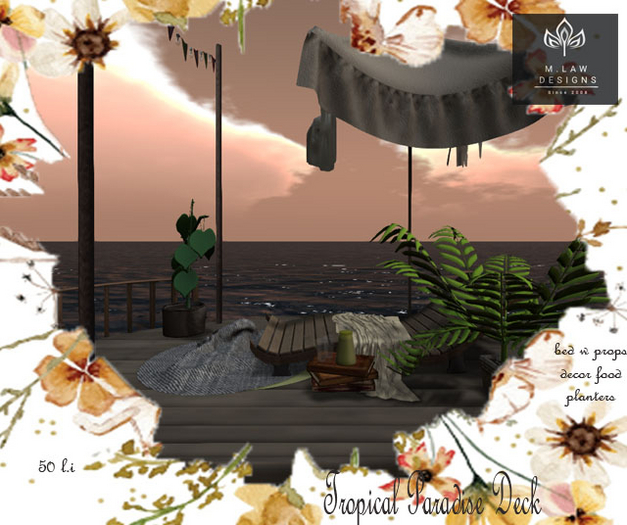 .:M.LAW:. Tropical Paradise Deck BOX