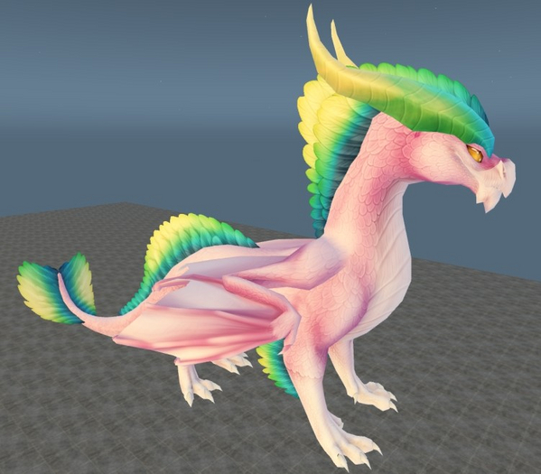 Mystical Creatures Dragons : Tolrae Dbl Shallows Dragoness