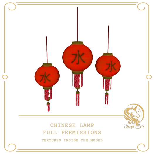 Full Perm Chinese Lamp