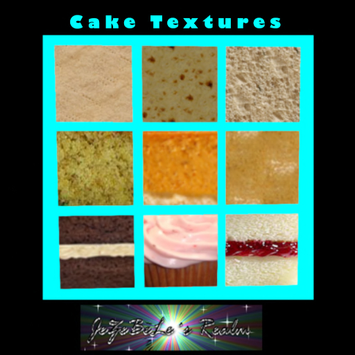 (JD) 9 Cake Textures