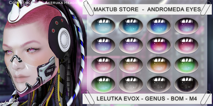 Maktub Store - Andromeda Eyes Fatpack