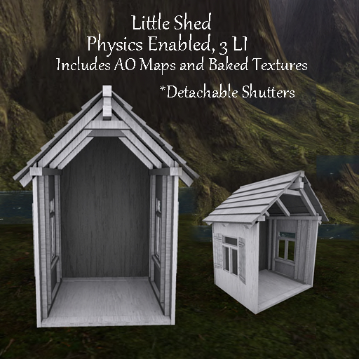 Bad Katz Little Shed Full perm mesh