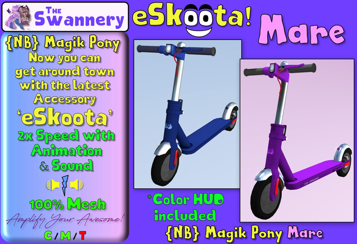 {NB} Mare eSkoota!