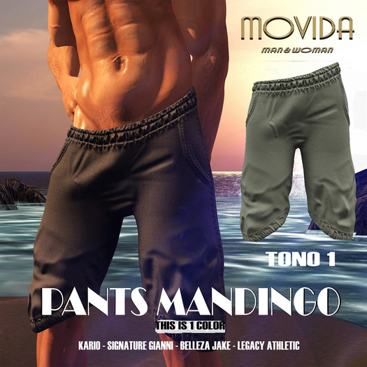 MOVIDA - PANT MANDINGO 1  (Boxed)