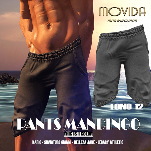 MOVIDA - PANT MANDINGO 12  (Boxed)