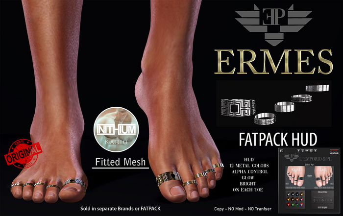 L'Emporio&PL::*Ermes*::-Toe Rings-[ INITHIUM] KARIO FIT / FLEX