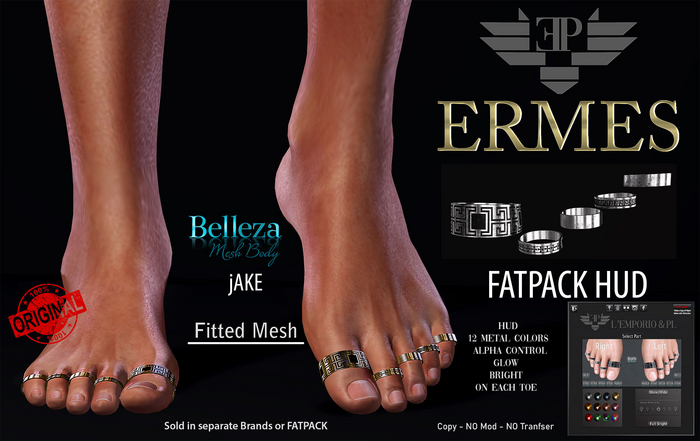L'Emporio&PL::*Ermes*::-Toe Rings-B.Jake V2.1/V3