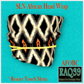 [R39] SLN African Head Wrap-AFOBC