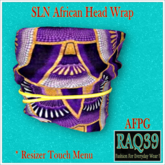 [R39] SLN African Head Wrap-AFPG