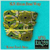 [R39] SLN African Head Wrap-AFYG