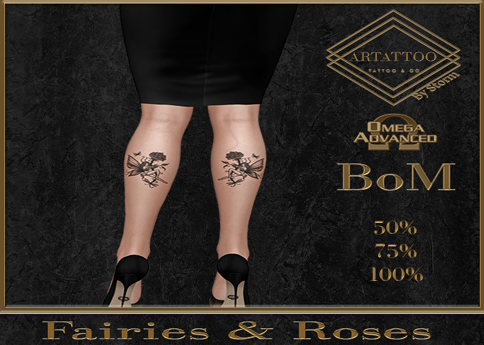 Artattoo Fairies & Roses   