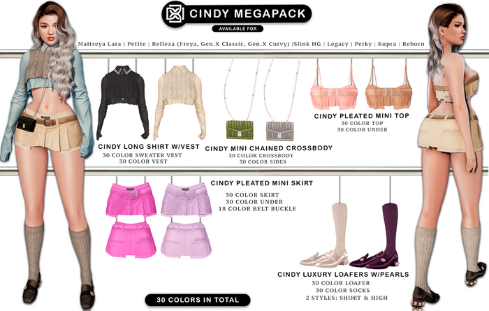 Addams // Cindy Outfit // MEGAPACK