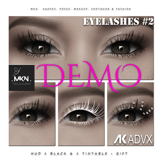 DEMO . MKN . Eyelashes #2 [AK ADVX] 