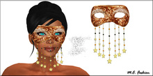 M.E. Fashion - Bronze and Gold Mask