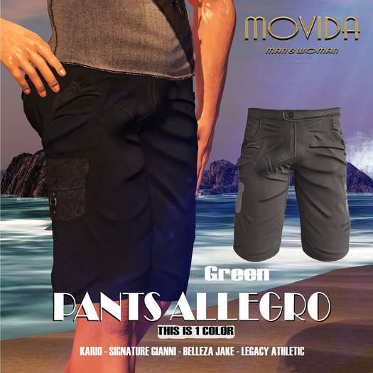 MOVIDA - PANT ALLEGRO GREY
